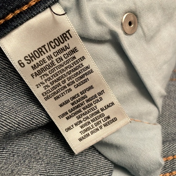 AEROPOSTALE Denim Jegging Jeans Distressed Ripped Look Size 6 Short - Picture 11 of 11